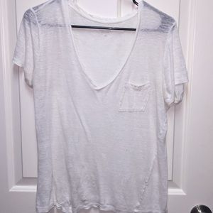 Classic J Crew Linen T Shirt